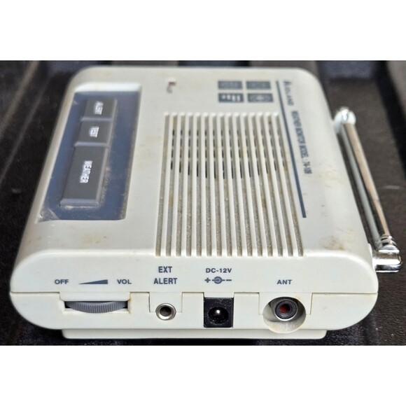 VTG Midland Weather Monitor Radio Model 74-109 Beige Power Cord Tested Working - Picture 5 of 6